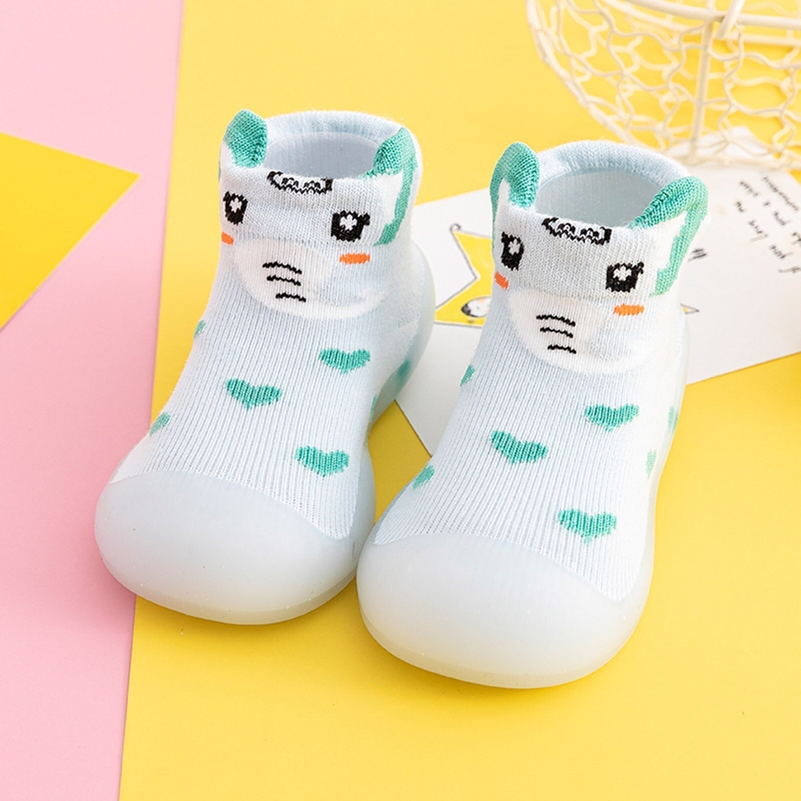 Adorable Knit Toddler Shoes | Non-Slip Comfort & Animal Designs