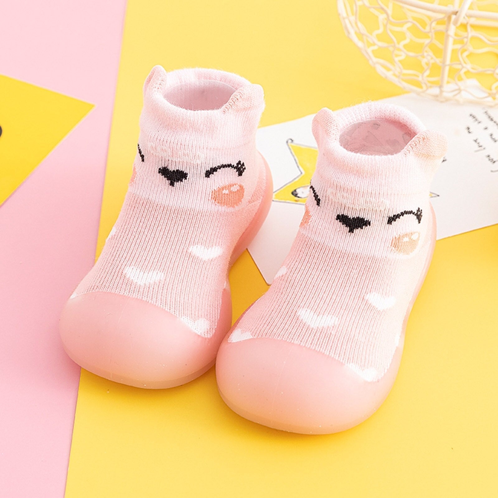 Adorable Knit Toddler Shoes | Non-Slip Comfort & Animal Designs