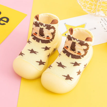Adorable Knit Toddler Shoes | Non-Slip Comfort & Animal Designs