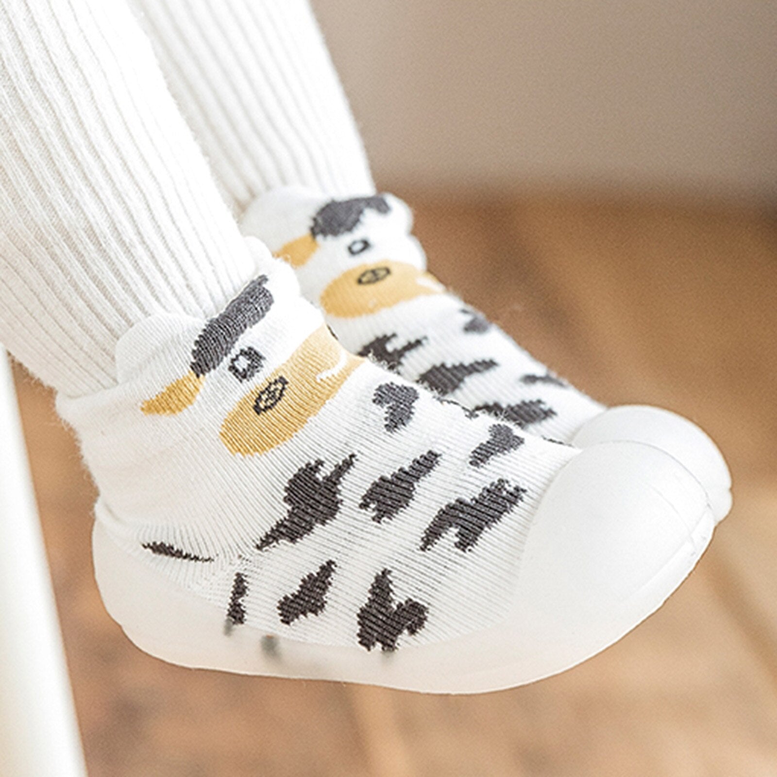 Adorable Knit Toddler Shoes | Non-Slip Comfort & Animal Designs