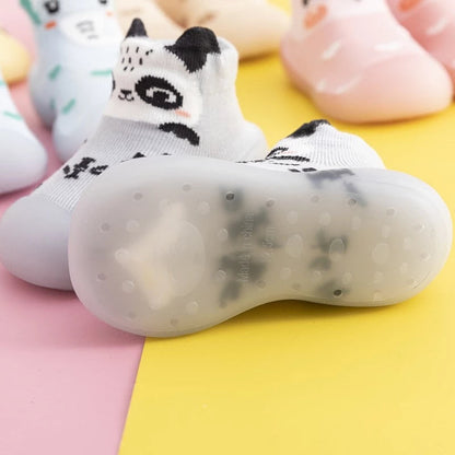 Adorable Knit Toddler Shoes | Non-Slip Comfort & Animal Designs