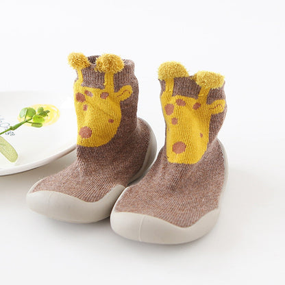 Adorable Toddler Sock Shoes | Fun Animal Design | Non-Slip & Breathable
