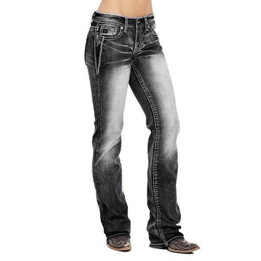 American Flag Bootcut Jeans | Patriotic Style Jeans