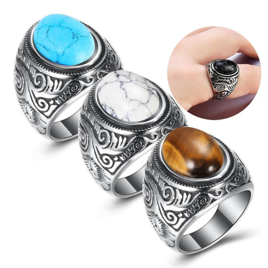 Artisanal Gemstone Ring | Bold Statement Design