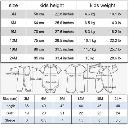 Baby Onesie Bodysuit | Stylish & Comfy Baby Apparel