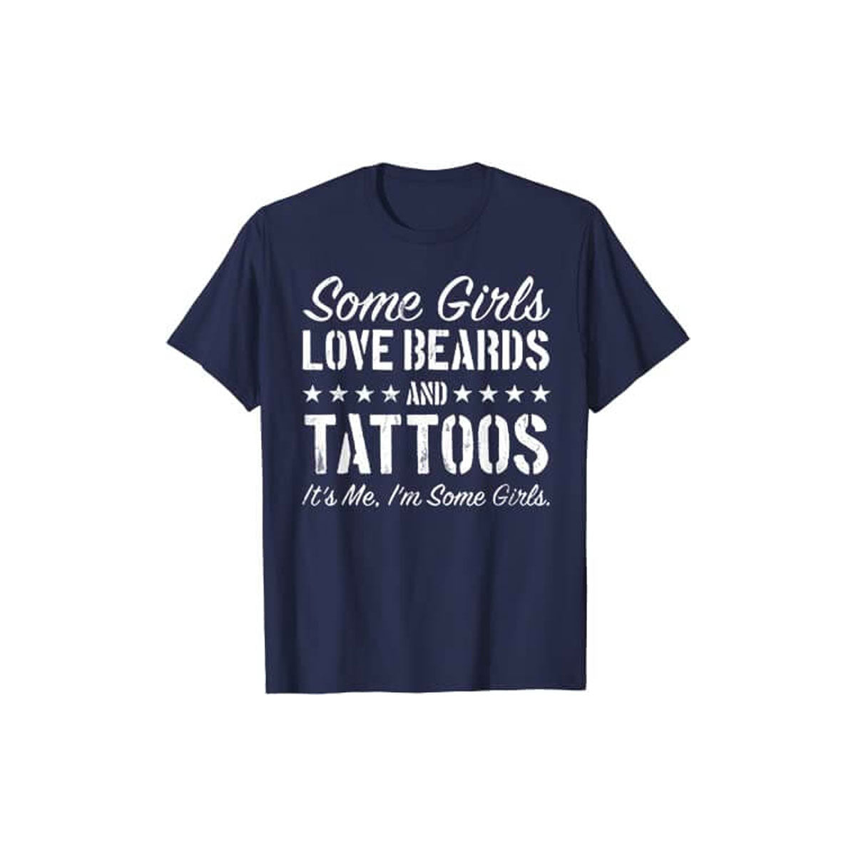 Beards and Tattoos T-Shirt | Bold Statement Tee | Unique Style Shirt