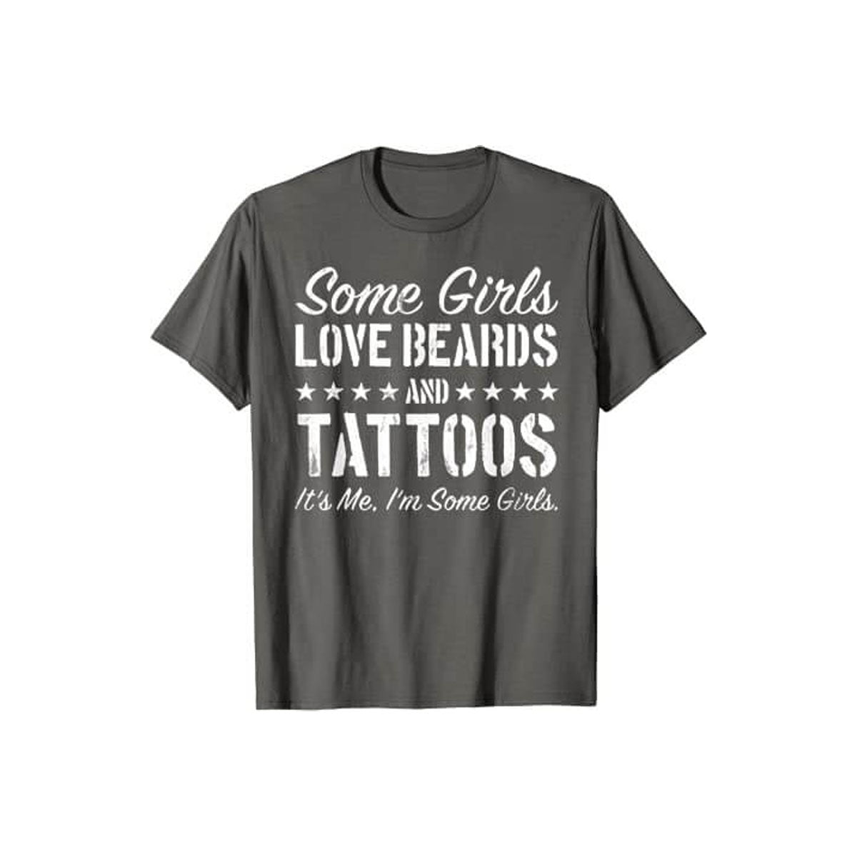 Beards and Tattoos T-Shirt | Bold Statement Tee | Unique Style Shirt
