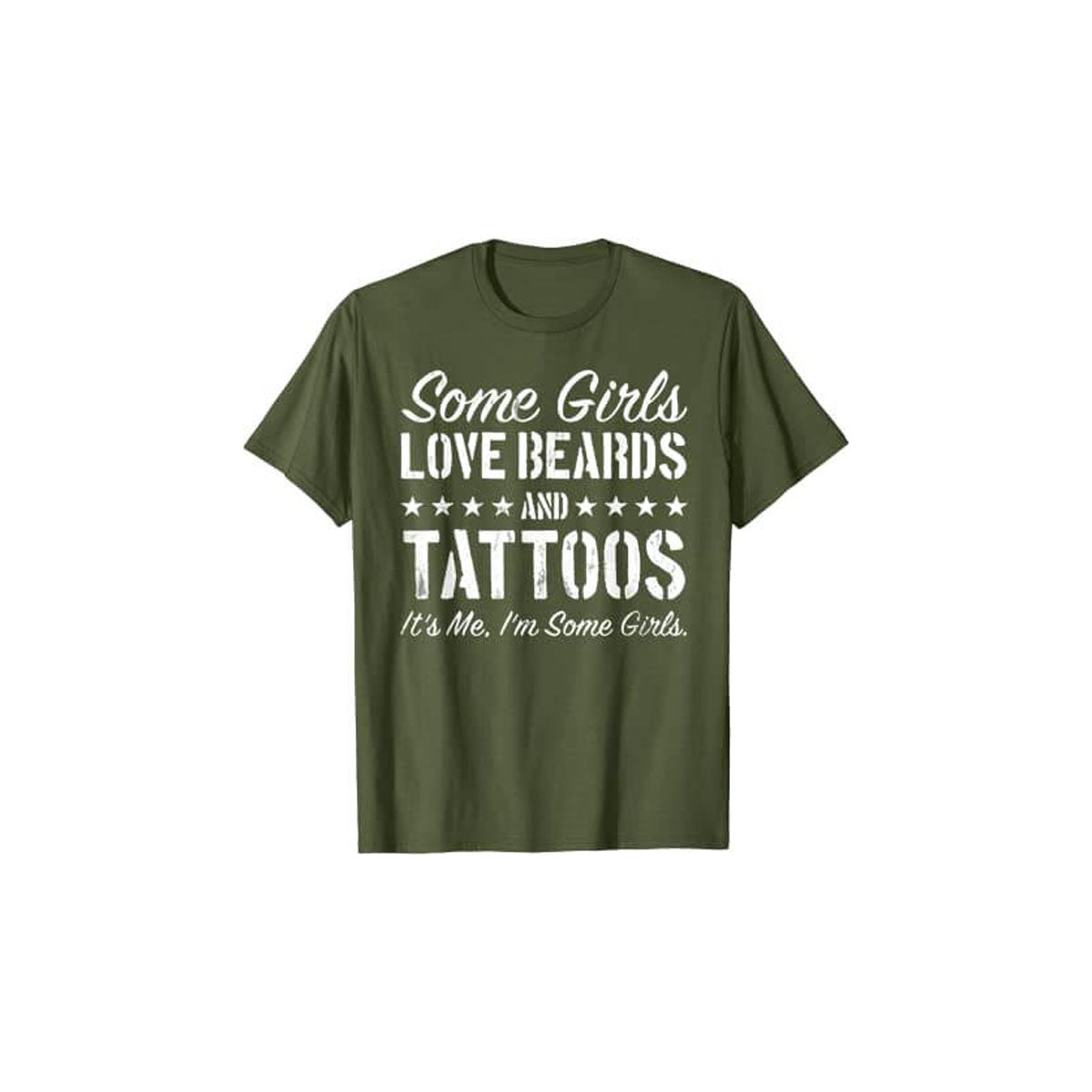 Beards and Tattoos T-Shirt | Bold Statement Tee | Unique Style Shirt