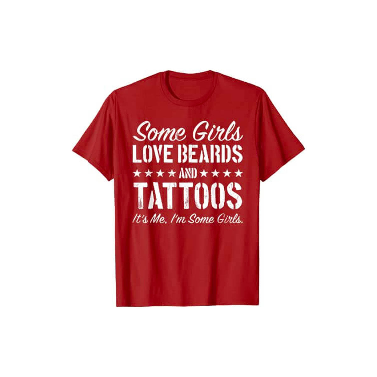 Beards and Tattoos T-Shirt | Bold Statement Tee | Unique Style Shirt