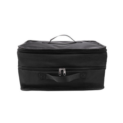 Black Travel Organizer Bag | Compact & Convenient Travel Essential
