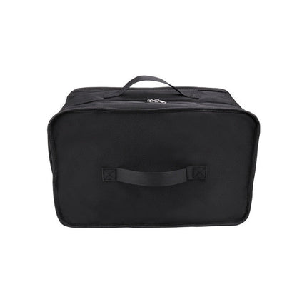 Black Travel Organizer Bag | Compact & Convenient Travel Essential
