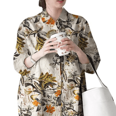 Boho Chic Floral Tunic | Comfortable | Stylish | and Versatile