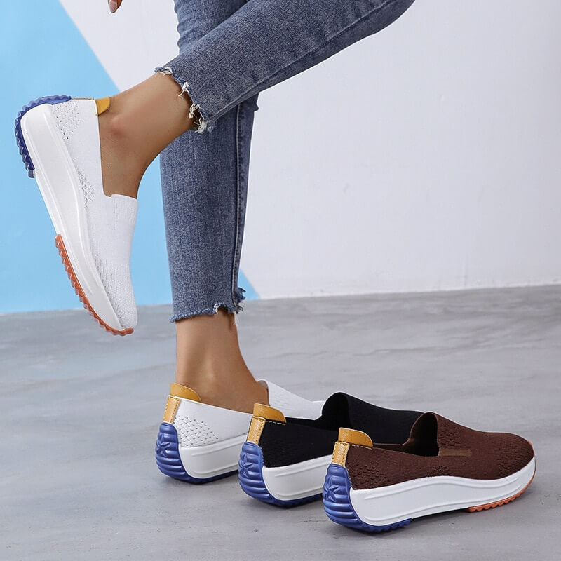 Breathable Mesh Slip-On Sneakers | Comfort | Style & Versatility
