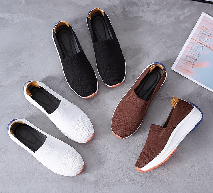 Breathable Mesh Slip-On Sneakers | Comfort | Style & Versatility