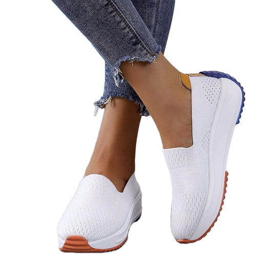 Breathable Mesh Slip-On Sneakers | Comfort | Style & Versatility