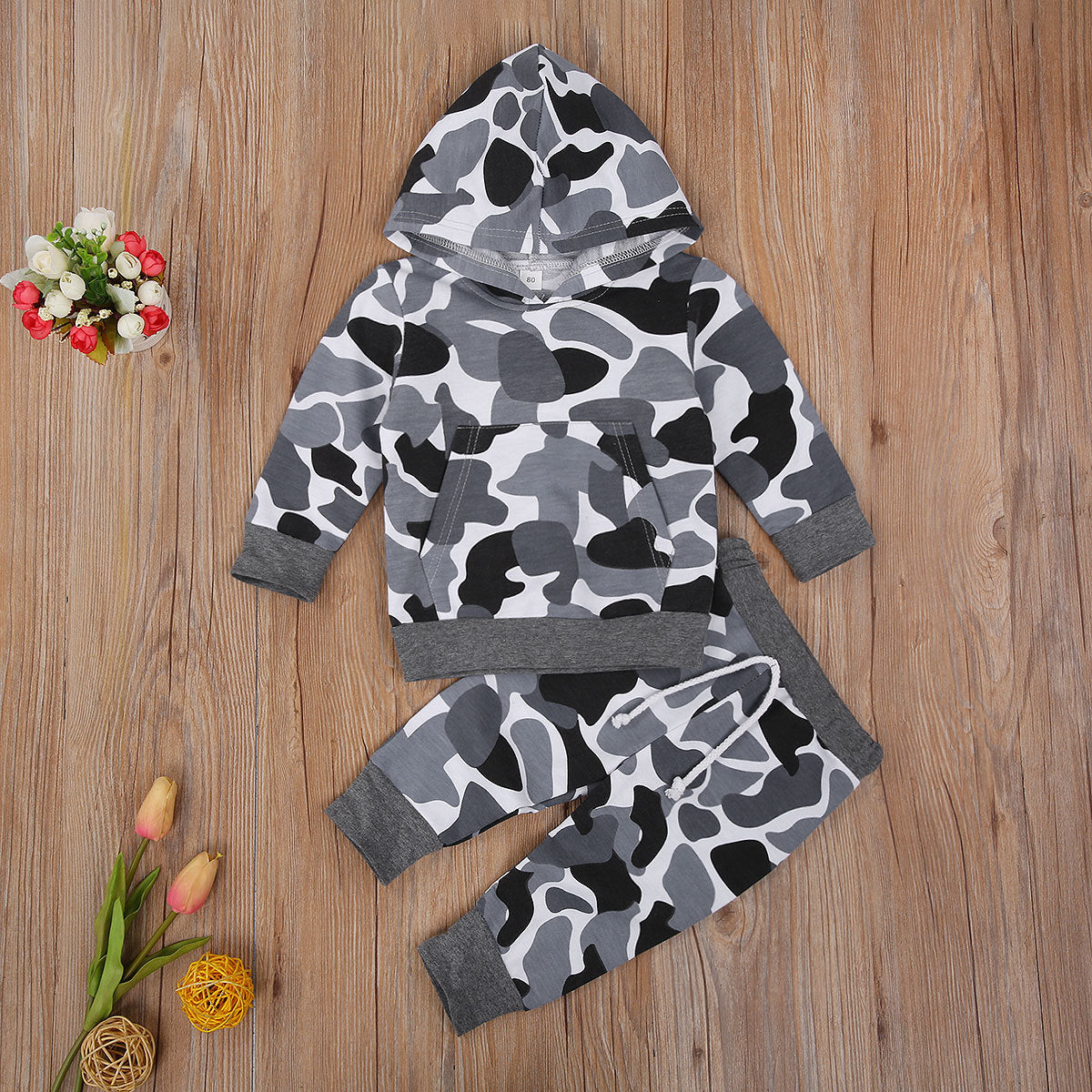 Camo Hoodie Set | Cozy and Trendy Kids Clothing