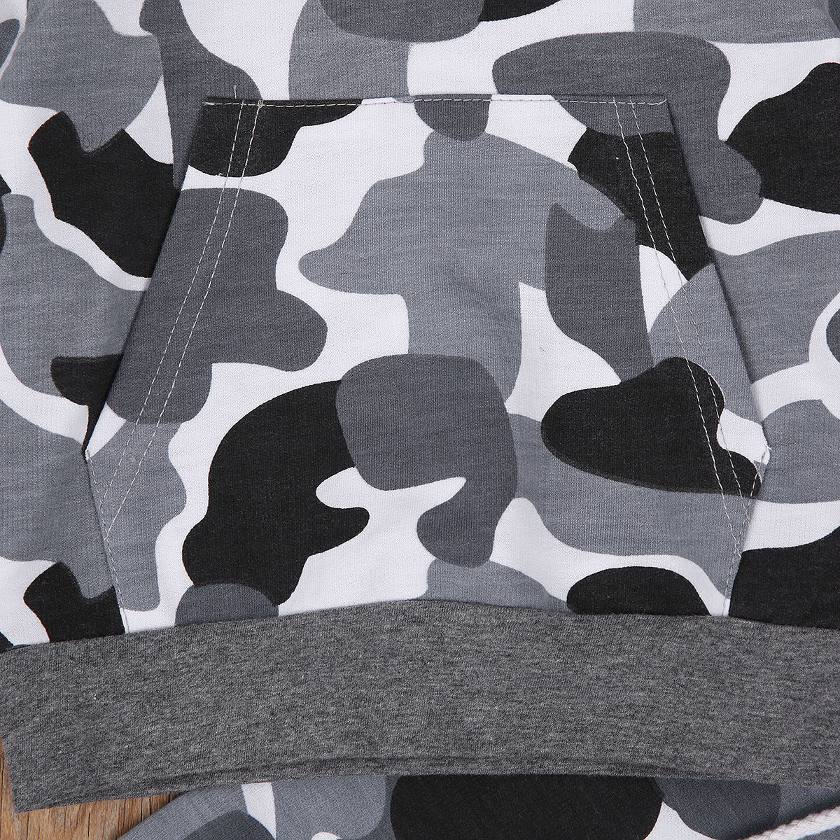 Camo Hoodie Set | Cozy and Trendy Kids Clothing