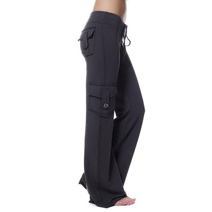 Cargo Yoga Pants | Relaxed Fit & Stylish Multi-Pocket Design