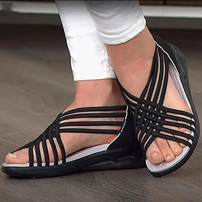 Chic Comfort Sandals | Lightweight Strappy Design Sandals