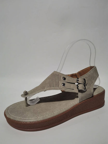 Chic Comfort Wedge Sandals | Trendy Breathable Design