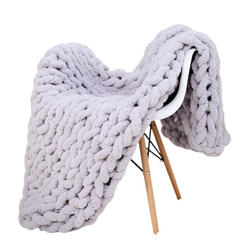 Chunky Knit Blanket | Ultra Soft Comfort Blanket