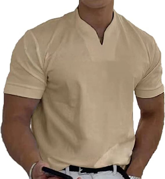 Classic Men's V-Neck T-Shirt | Comfortable Comfort Fit