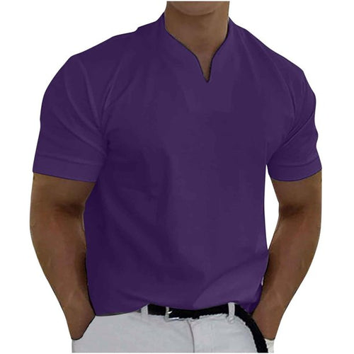Classic Men's V-Neck T-Shirt | Comfortable Comfort Fit