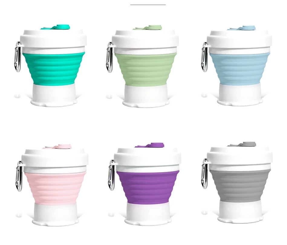 Collapsible Silicone Travel Cup | Eco-Friendly | Leak-Proof Design