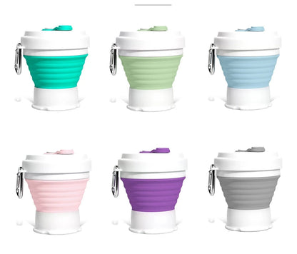 Collapsible Silicone Travel Cup | Eco-Friendly | Leak-Proof Design
