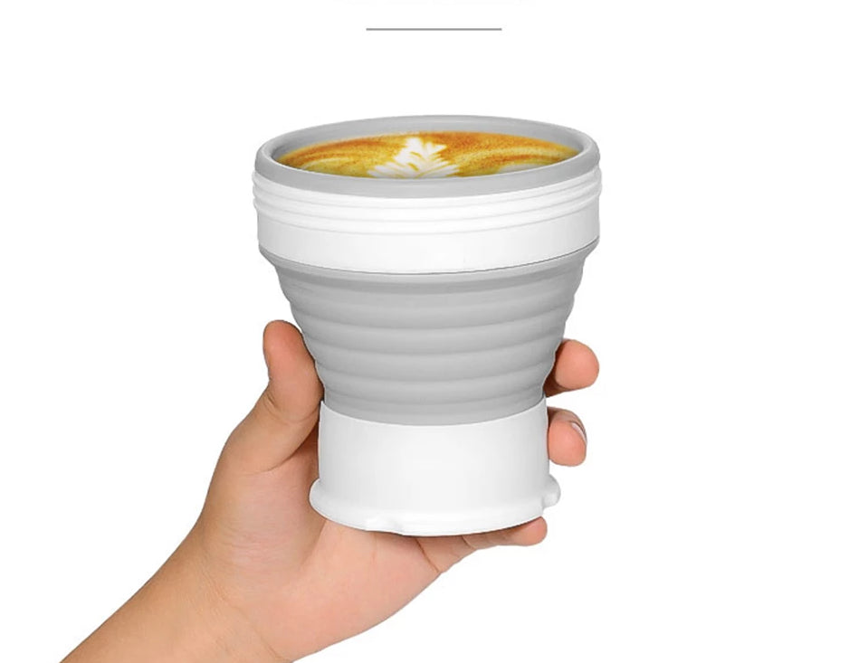 Collapsible Silicone Travel Cup | Eco-Friendly | Leak-Proof Design