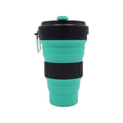 Collapsible Silicone Travel Mug | Eco-Friendly & Space-Saving Adventure Cup