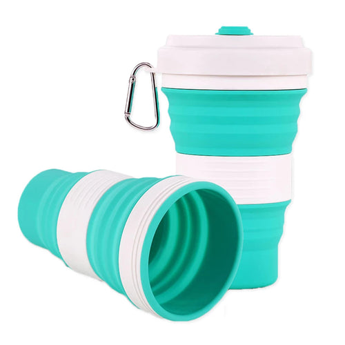 Collapsible Silicone Travel Mug | Eco-Friendly & Space-Saving Adventure Cup