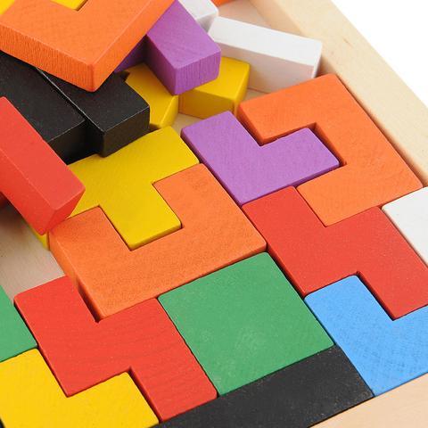 Colorful Wooden Puzzle Set | Brain-Boosting Fun & Creative Learning