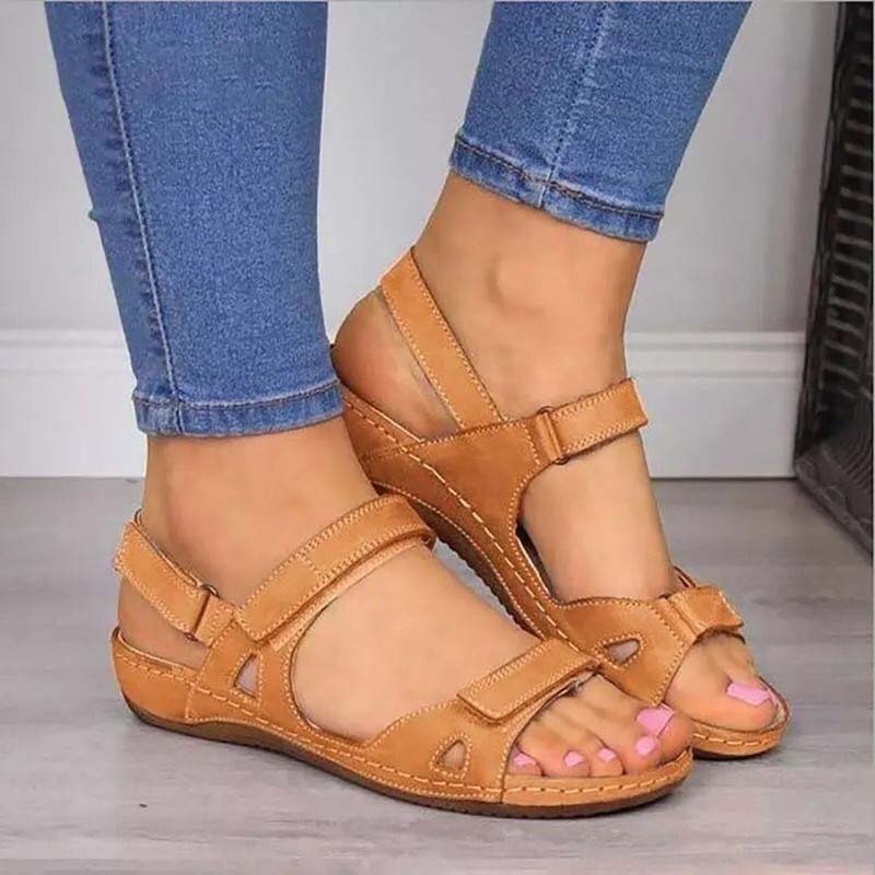 ComfortFlex Women's Adjustable Sandals | Cushioned | Stylish & Supportive Fit