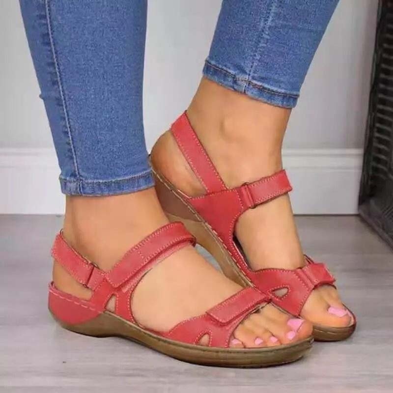 ComfortFlex Women's Adjustable Sandals | Cushioned | Stylish & Supportive Fit