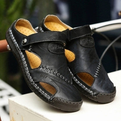 Comfortable Leather Sandals | Breathable & Stylish