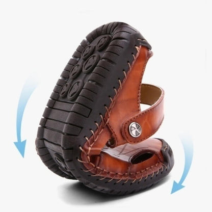 Comfortable Leather Sandals | Breathable & Stylish