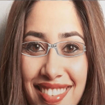 Compact Folding Nose Clip Glasses | Ultra-Portable Vision Aid