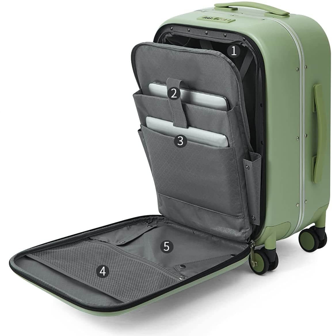 Compact Spinner Luggage | Smart Organization & Effortless Maneuverability