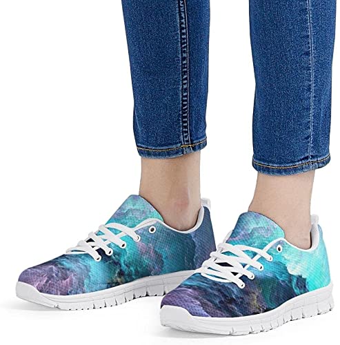 Cosmic Flow Sneakers | Vibrant and Artistic Unique Design