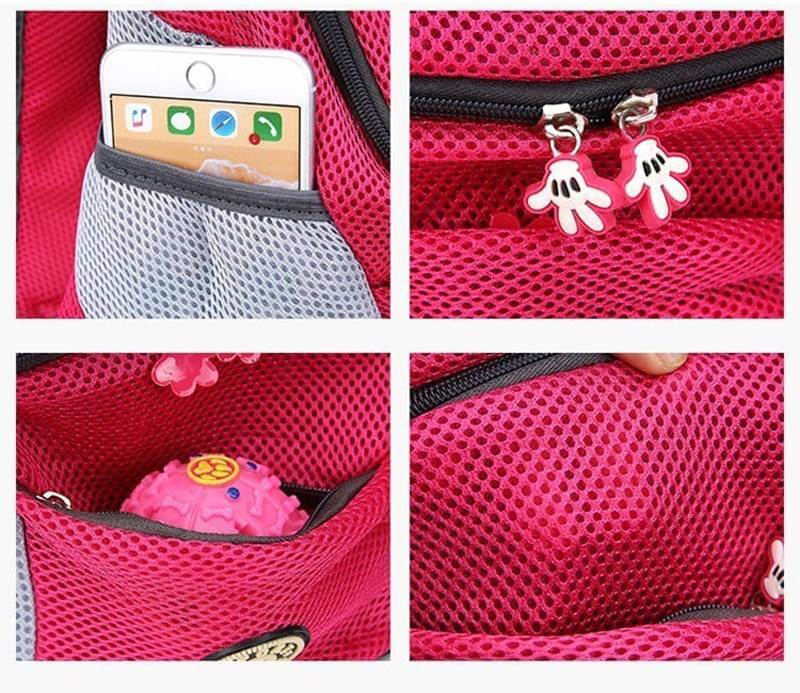 Cozy Adventure Pet Backpack | Breathable Mesh Design for Hiking and Travel