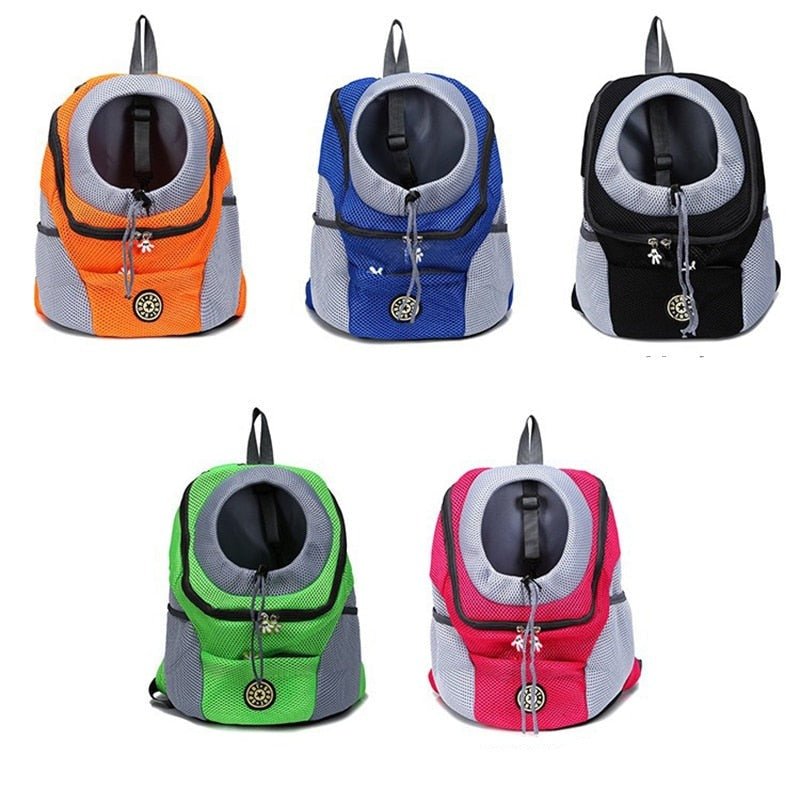 Cozy Adventure Pet Backpack | Breathable Mesh Design for Hiking and Travel