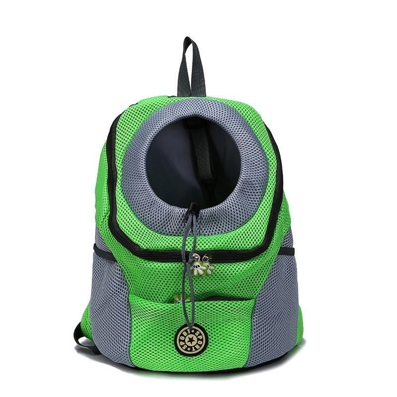 Cozy Adventure Pet Backpack | Breathable Mesh Design for Hiking and Travel