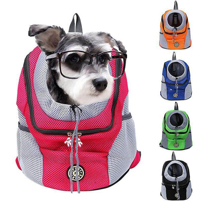 Cozy Adventure Pet Backpack | Breathable Mesh Design for Hiking and Travel