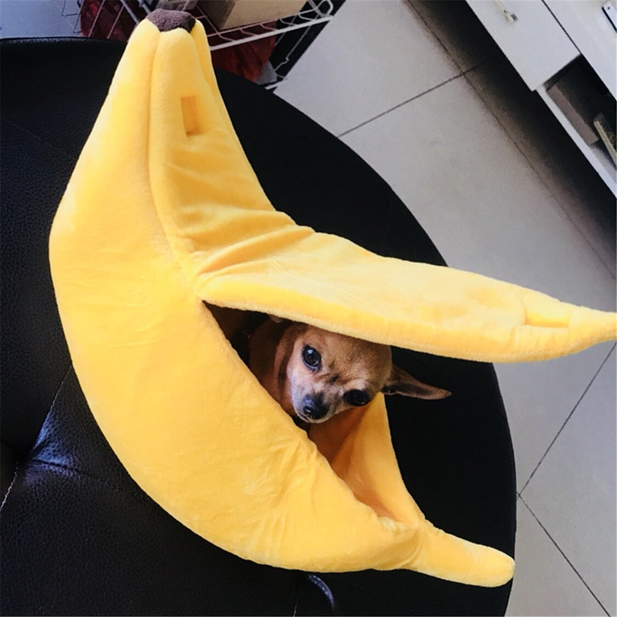 Cozy Banana Pet Bed | Fun & Comfortable Pet Retreat