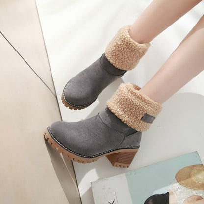 Cozy Chic Winter Boots | Luxe Shearling Lining