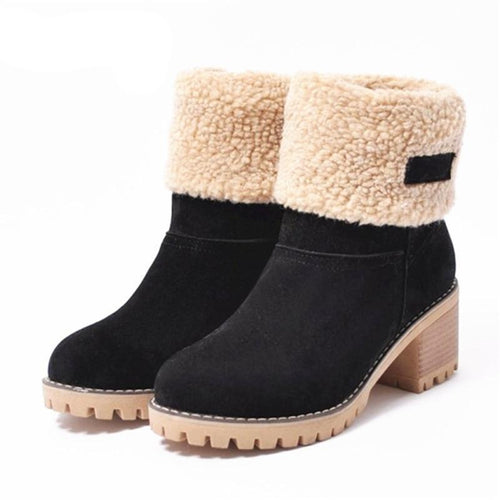 Cozy Chic Winter Boots | Luxe Shearling Lining