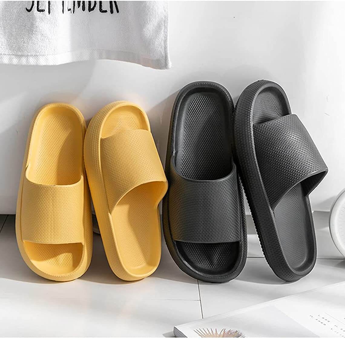 Cozy Cloud Slides | Cushioned Comfort & Vibrant Color