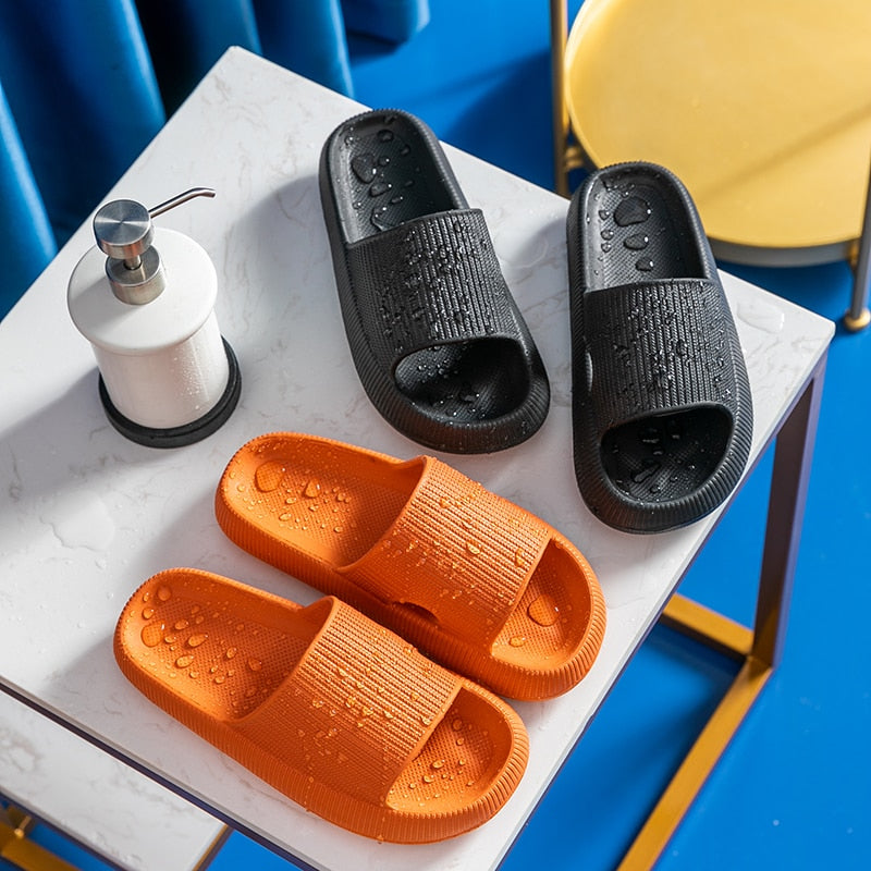 Cozy Cloud Slides | Cushioned Comfort & Vibrant Color