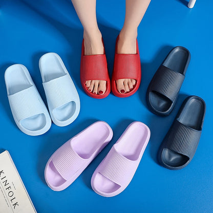 Cozy Cloud Slides | Cushioned Comfort & Vibrant Color